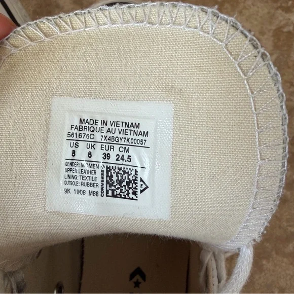 Platform Converse sneakers - Picture 4 of 5